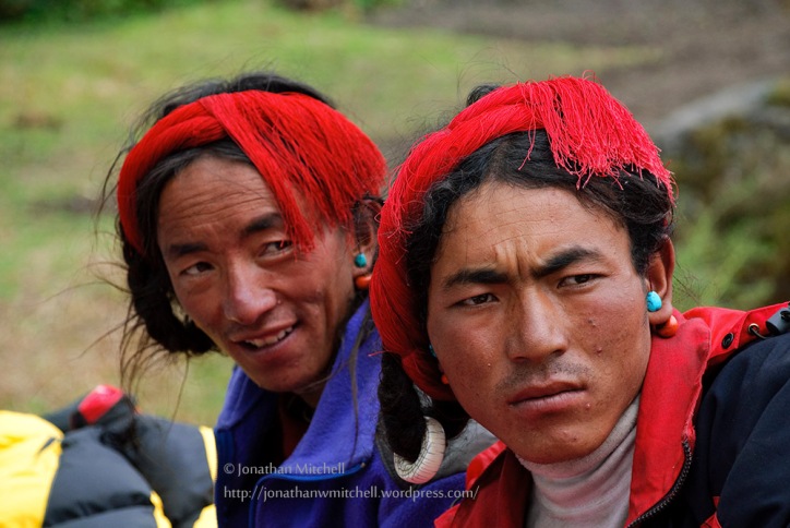 Tibetan Dropka Nomads Portrait
